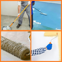 Carica l'immagine nel visualizzatore di Gallery, Rullo Frangibolle,Rullo Pavimento Adatto,Spazzola Pavimento da Parete in Cemento per l'antischiuma Durante la Costruzion