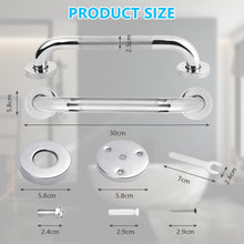 Carica l'immagine nel visualizzatore di Gallery, ACWOO Maniglione Bagno, Maniglie Doccia 304 Acciaio Inossidabile Antiscivolo, Portatili Rimovibile Maniglia Doccia Anzia