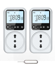 Carica l'immagine nel visualizzatore di Gallery, Timer Presa Elettrica Digitale, 18 Programmi con Conto alla Rovescia al Secondo, Display Retroilluminato, Presa Programm
