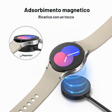 Carica l'immagine nel visualizzatore di Gallery, Amzpas USB-C Caricatore per Samsung Galaxy Watch 7/FE/6/5/4/3/Ultra, Veloce Portatile Cavo di Ricarica per Samsung Watch