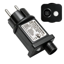 Carica l'immagine nel visualizzatore di Gallery, Trasformatore 31 V 6 W per luci LED e ghirlande, IP44 per interni/esterni