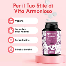 Carica l'immagine nel visualizzatore di Gallery, Agnocasto Integratore (Vitex Agnus-Castus) – 400 Compresse – 20 mg