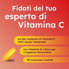 Carica l'immagine nel visualizzatore di Gallery, Supradyn Expert Vitamina C 1000 mg, D, Zinco, Sistema immunitario, 90 cpr