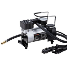 Carica l'immagine nel visualizzatore di Gallery, KATSU Compressore portatile auto pompa 12V DC 14A 150PSI per pneumatici per auto, furgoni, 4x4 + 3 adattatori ugelli + 4