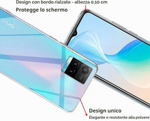 Carica l'immagine nel visualizzatore di Gallery, Captor Cover Trasparente per Vivo Y21, Y21S, Y33S, Custodia TPU in Silicone Flessibile Morbida e Sottile, Protezione di 