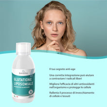 Carica l'immagine nel visualizzatore di Gallery, Bandini® Glutatione Liposomiale 250ml | 250mg di L-Glutatione Setria a dose