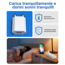 Carica l'immagine nel visualizzatore di Gallery, presa usb (2 Pezzi) presa usb da muro, per Iphone X XR XS 11 11 pro 8 8 Plus 7 7Plus 6 6S SE 12 13 14 Pro Max Plus IPad 