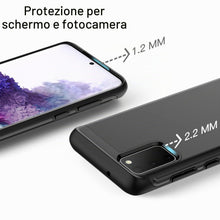Carica l'immagine nel visualizzatore di Gallery, JETech Cover Impieghi Gravosi per Samsung Galaxy S20, Nero