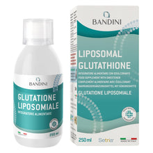 Carica l'immagine nel visualizzatore di Gallery, Bandini® Glutatione Liposomiale 250ml | 250mg di L-Glutatione Setria a dose