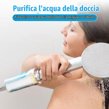 Carica l'immagine nel visualizzatore di Gallery, Filtro Doccia in Cotone PP, 8 Pezzi Filtri per Soffione Doccia Portatile, Filtro a Cartuccia di Ricambio, per Acqua Dura