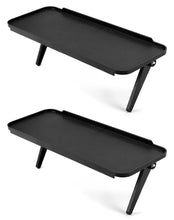Carica l'immagine nel visualizzatore di Gallery, QWORK 2 Pezzi Ripiano Superiore Dello Schermo, Mensola Per TV, Plastica 120 X 310 MM, Per Contenere Scatole Per Cavi, Sc