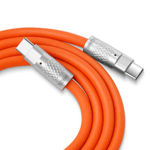 Carica l'immagine nel visualizzatore di Gallery, Cavo Silicone USB 3.2 Gen2 1M, Cavi Flessibile USBC 20Gbps PD 100W Tipo C 4K@60Hz per Thunderbolt 3, iPad, MacBook, Aran