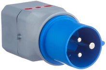 Carica l'immagine nel visualizzatore di Gallery, Electraline 80864, Adattatore Industriale da 3 poli CEE a Schuko con 10/16A + 2 prese 10/16A italiane