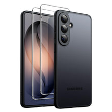 Carica l'immagine nel visualizzatore di Gallery, JETech Cover Opaca 3 in 1 per Samsung Galaxy S26, Nero