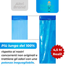 Carica l'immagine nel visualizzatore di Gallery, 16 Ricariche Mangiapannolini 4,5 Metri Profumate Anti-Odore