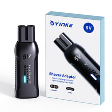 Carica l'immagine nel visualizzatore di Gallery, 5V Adattatore convertitore caricabatteria per rasoio di tipo C per OneBlade QP1924/QP2724/QP2834/QP4530/MG Series c, ada