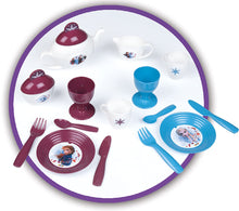 Carica l'immagine nel visualizzatore di Gallery, Smoby - Frozen - Vassoio da tè XL - 17 accessori - Bicchieri, piatti, teiera inglese, zuccheriera e altri - Dai 3 anni -