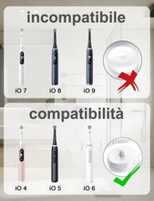 Carica l'immagine nel visualizzatore di Gallery, BERLS Caricatore per Oral-B Spazzolino Elettrico Modello 3757, Compatibile Oral B iO 4n/ 5n/ iO 6/ Pro 600/650(UK)/2 250