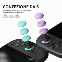 Carica l'immagine nel visualizzatore di Gallery, SAVAGE RAVEN by Skull &amp; Co. Skin, CQC Thumb Grip Set Joystick cap Analog Stick cap for Nintendo Switch 2 Joy-con Control