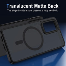 Carica l'immagine nel visualizzatore di Gallery, XTCASE Cover Magnetica per Samsung Galaxy A53 5G Traslucida Opaca, Nero