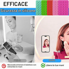 Carica l'immagine nel visualizzatore di Gallery, Confezione da 14 supporti a ventosa per telefono, compatibili con custodie per telefono e superfici lisce, supporto ades