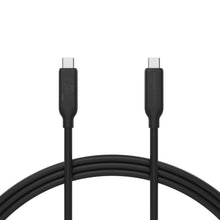 Carica l'immagine nel visualizzatore di Gallery, Amazon Basics Cavo USB4, 40Gbps, 1m, 240W, Compatibile con Thunderbolt 3/4, Nero, Video 8K, da USB-C a USB-C, Cavo di Ri