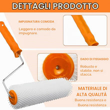 Carica l'immagine nel visualizzatore di Gallery, Rullo Frangibolle,Rullo Pavimento Adatto,Spazzola Pavimento da Parete in Cemento per l'antischiuma Durante la Costruzion