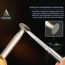Carica l'immagine nel visualizzatore di Gallery, Set di punte da trapano per intaglio del legno per utensili rotanti Dremel, 6 pezzi, accessori per trapano per incisione