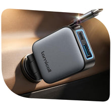 Carica l'immagine nel visualizzatore di Gallery, Lamicall 3-IN-1 Caricatore Auto Ricarica Rapida - [75% Più Piccolo]