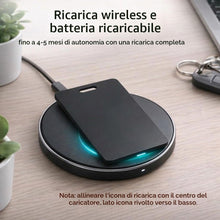 Carica l'immagine nel visualizzatore di Gallery, Air Tag Card per iOS e Android, carta tracciante ricaricabile sottile per portafoglio per Apple Find My e Google Find My