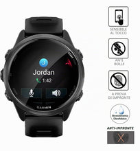 Carica l'immagine nel visualizzatore di Gallery, 3 Pezzi per Garmin Forerunner 570 42mm Pellicola Protettiva, Non Vetro temperato TPU Flessibile Copertura Completa Imper