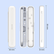 Carica l'immagine nel visualizzatore di Gallery, MOGOOD Astuccio Rigido Antiurdo per Apple Pencil Gen 1 e 2,Portatile Bianco