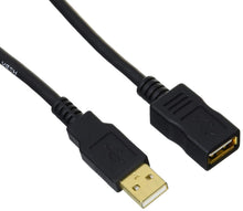 Carica l'immagine nel visualizzatore di Gallery, Amazon Basics Cavo prolunga USB-A 2.0 maschio, femmina USB-A, 2 m, Nero