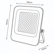Carica l'immagine nel visualizzatore di Gallery, M Ledme - Faretto Proiettore Led Napoli Plus 50W, 6.000 lumen, IP65 dimmerabile, Colore Luce Neutra (4500k), illuminazio
