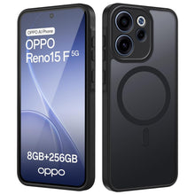 Carica l'immagine nel visualizzatore di Gallery, Tawarror Cover Magnetica per Oppo Reno 15 FS/15F 5G, Traslucida Opaca, Nero