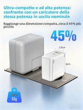 Carica l'immagine nel visualizzatore di Gallery, SCHITEC Caricatore USB C, 45W PD Rapido Caricabatterie con Spia Luminosa e Cavo, 2 Porte USB-A + USB-C Caricatore Cellul