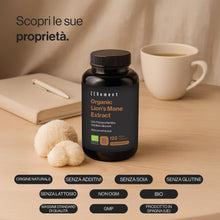 Carica l'immagine nel visualizzatore di Gallery, Hericium Bio 3000 mg - 50% Polisaccaridi - 120 Capsule