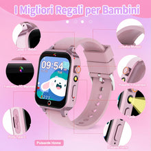 Carica l'immagine nel visualizzatore di Gallery, Smartwatch Bambini 13 Sveglie con 39 Giochi e Fotocamera