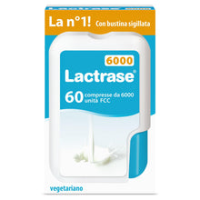 Carica l'immagine nel visualizzatore di Gallery, Pro Natura® Lactrase 6000 FCC, 60 compresse di lattasi per l'intolleranza al lattosio, per gustare senza problemi latte 