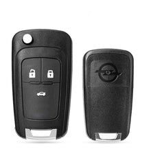 Carica l'immagine nel visualizzatore di Gallery, 3Pulsanti Chiave guscio per Opel Vauxhall H Insignia Vectra D Astra J Corsa