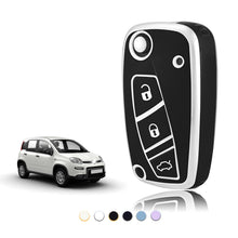 Carica l'immagine nel visualizzatore di Gallery, Cover Chiave Auto per Fiat Panda Grande Punto Lancia Ypsilon Musa