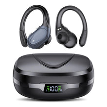 Carica l'immagine nel visualizzatore di Gallery, Cuffie Bluetooth, Sport Auricolari Bluetooth 5.3 con Gancio per Orecchio, 60H con Indicatore LED per Cassa di Ricarica, 