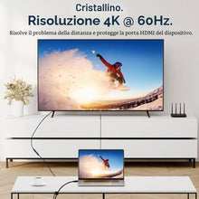 Carica l'immagine nel visualizzatore di Gallery, AXFEE Prolunga USB 3.2Gen, 2M 100W/5A Cavo USB C, Maschio a Femmina