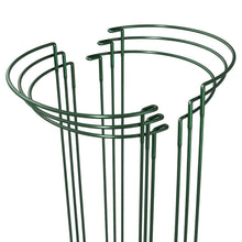 Carica l'immagine nel visualizzatore di Gallery, Bamworld Set di 6 Pali di Supporto Semicircolari per Piante, Resistenti e Versatili, con Anello di Supporto per Piante, 