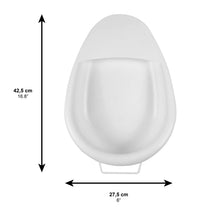 Carica l'immagine nel visualizzatore di Gallery, PEPE Mobility Padella Sanitaria da Letto per Anziani Allettati, Bianca