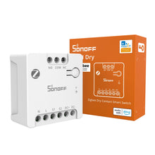 Carica l'immagine nel visualizzatore di Gallery, SONOFF MINI-ZBD Zigbee 3.0 - Relè a contatto a secco, ingresso AC/DC, compatibile con hub Zigbee, funziona con Alexa e G