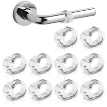 Carica l'immagine nel visualizzatore di Gallery, Fermaporte per maniglie in PVC fermaporta maniglia ferma finestra,10 pezzi porte interne ferma anello silicone ferma por