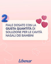 Carica l'immagine nel visualizzatore di Gallery, Libenar Soluzione Isotonica│Adatto a Neonati e Bambini│25 Flaconcini da 5ml
