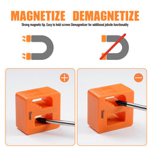 Carica l'immagine nel visualizzatore di Gallery, Sinoer set di cacciaviti magnetici con cacciaviti a croce, piatti e Torx, in acciaio cromo-vanadio, kit cacciaviti，13 pe