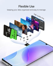 Carica l'immagine nel visualizzatore di Gallery, KEXIN Micro SD 64 GB, Schede Micro SD 64GB Set da 3 Scheda di Memoria, Scheda SD 64GB MicroSDXC, C10, U1, A1 Micro SD Ca